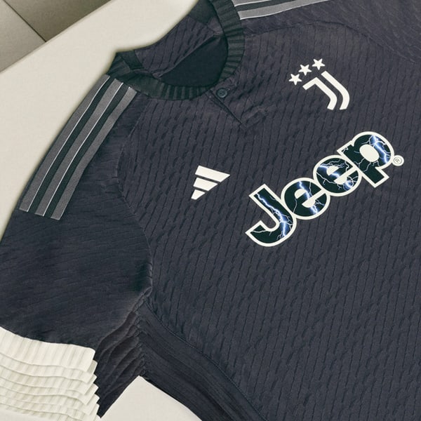 adidas Juventus 23/24 Third Authentic Jersey - Grey