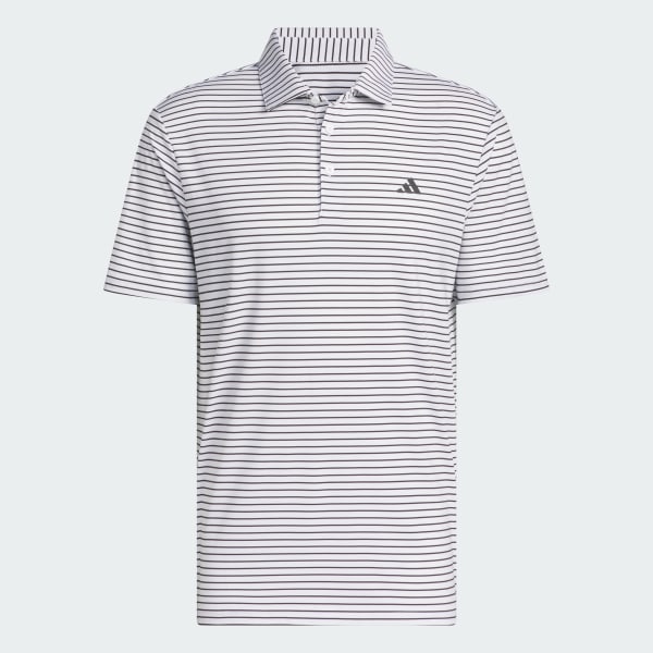 Blanco PLAYERA POLO PERFORMANCE TWO-COLOR STRIPE
