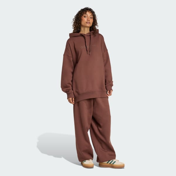 Marrone Pantaloni jogger Essentials Linear Oversized