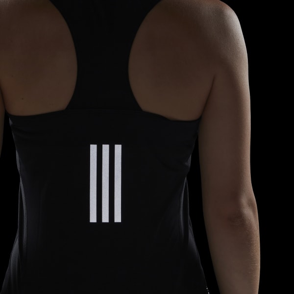 Zwart Own the Run Running Tanktop