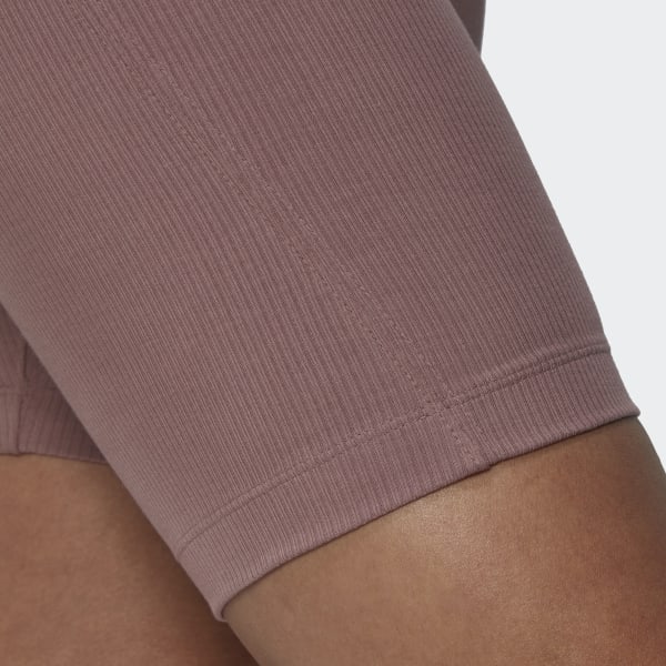 Violeta Shorts de Ciclista Acanalados DD076
