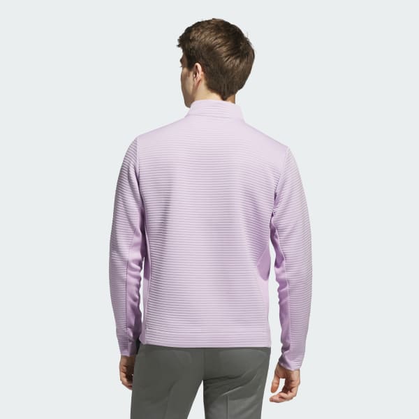 fialová Pulóver Ultimate365 Dwr Textured Quarter Zip