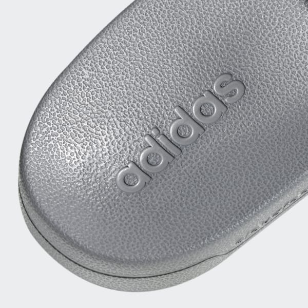 adidas adilette cloudfoam grey