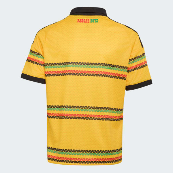 Amarelo Camisa I Jamaica 26 x Bob Marley Infantil