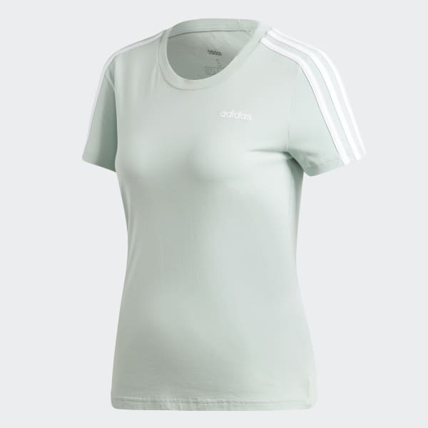 Green Essentials 3-Stripes Tee