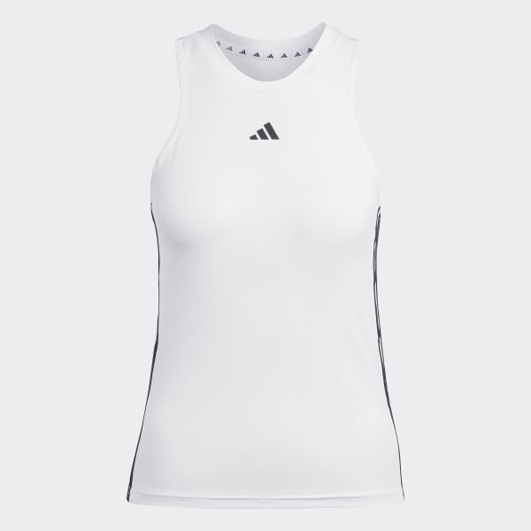 bílá Tílko AEROREADY Train Essentials Regular 3-Stripes