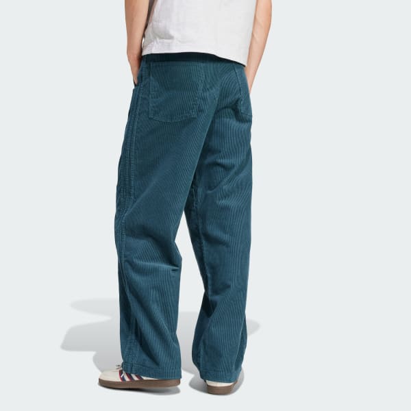 Turquoise adidas Originals 90s Corduroy Pants