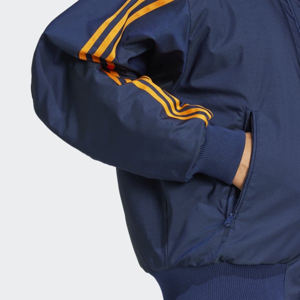 アディダスオリジナルス＜リバーシブルパーカージャケット＞M1565y staygold-ルーズフィット-フード
