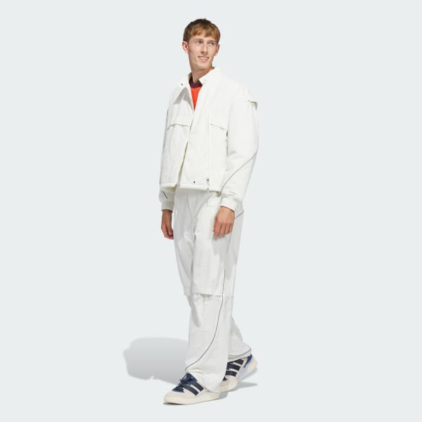 White Motor Ave Racer Jacket