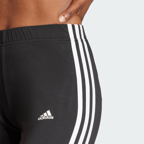 Preto Shorts Essentials 3-Stripes Bike BO357