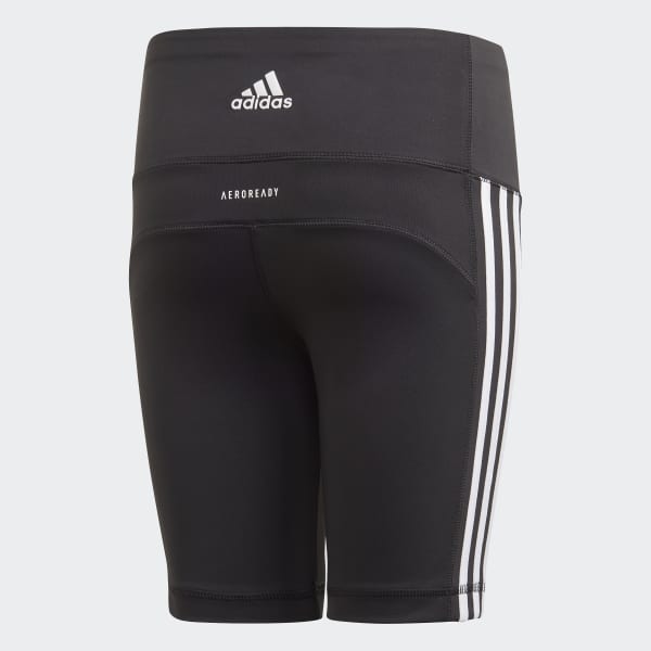 adidas Believe This 3 Stripes Short Tights Black adidas New