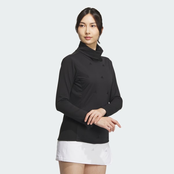 Black 프로스트가드 콜드레디 긴팔 모크넥 셔츠