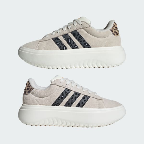 adidas Tenis adidas Grand Court Platforma Blanco adidas Mexico