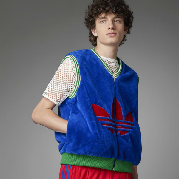 Grap Ontmoedigen comfort adidas Adicolor Heritage Now Logo Vest - Blue | Men's Lifestyle | adidas US