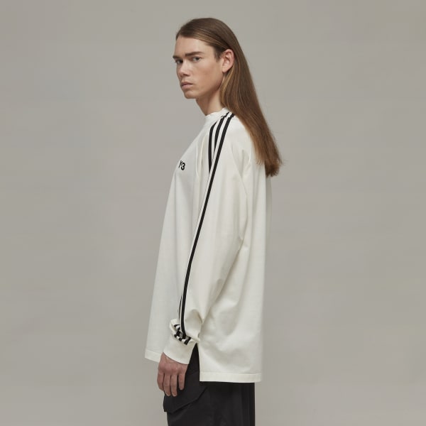 Y-3 Stripes Long Sleeve Tee