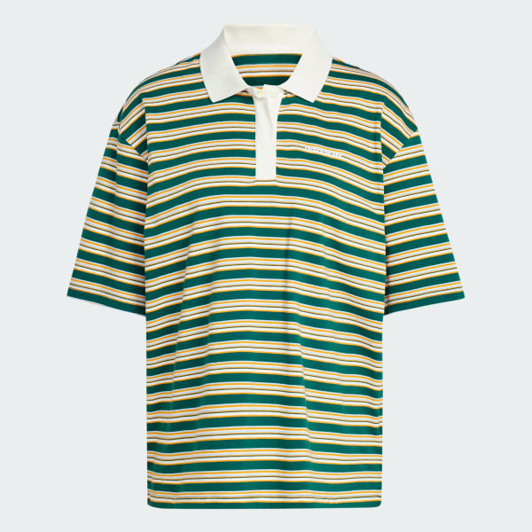 Multicolor Playera Polo '80s Rayas Extragrande
