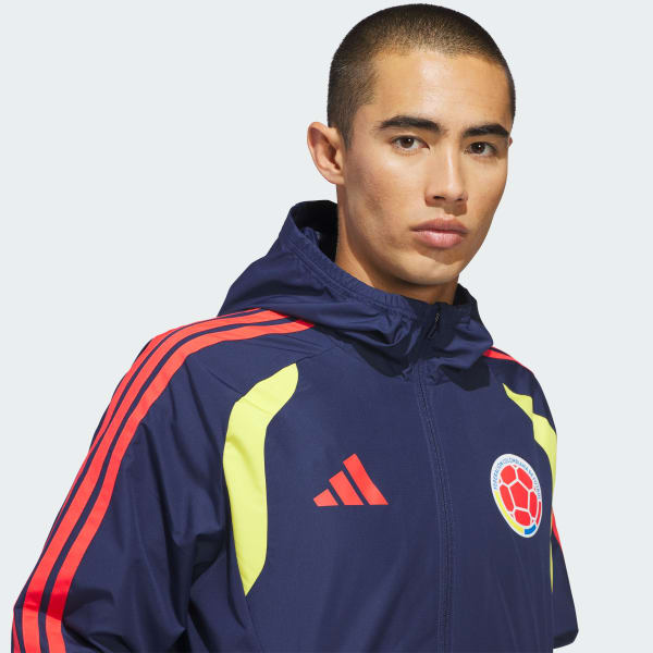 adidas Chaqueta All Weather Tiro Selección Colombia 26 Azul
