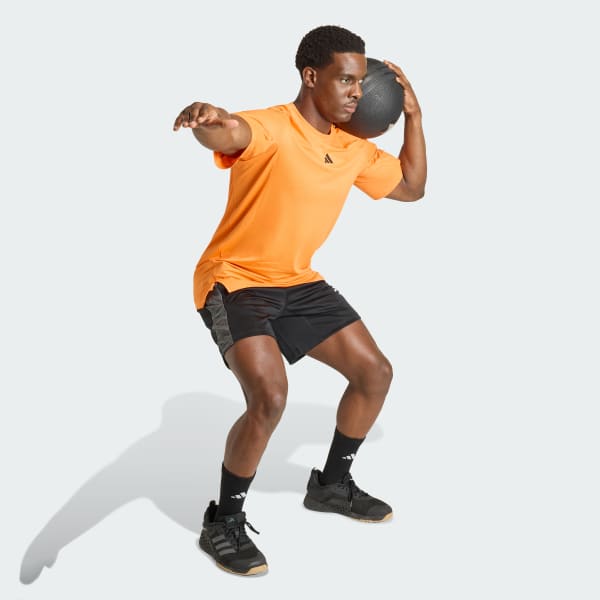 Orange D4T ESSENTIALS T-SHIRT