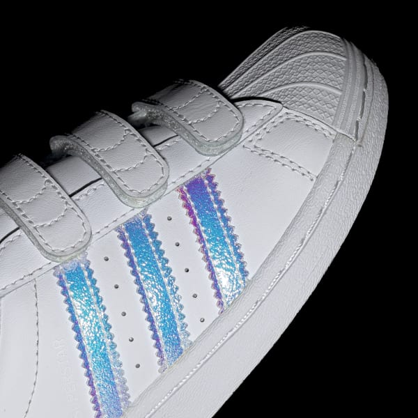 White Superstar Shoes KXO49