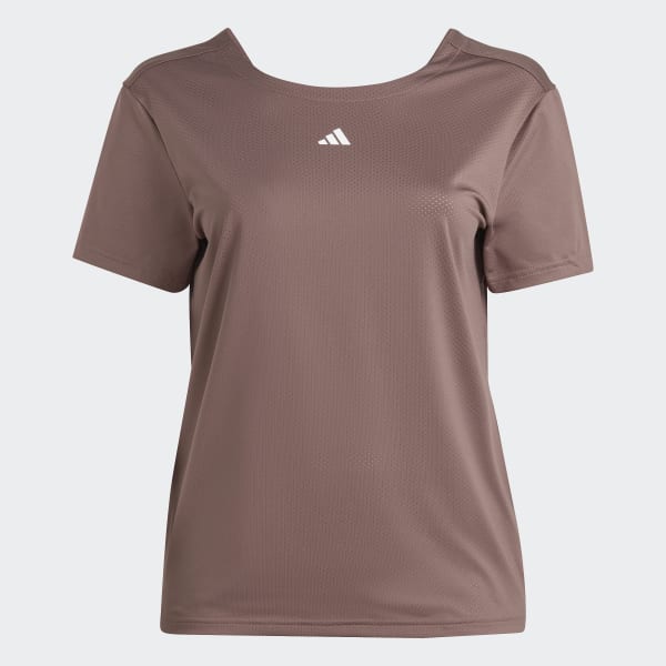 adidas Originals LOOSE TEE - Basic T-shirt - dark brown 