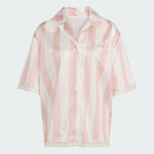 สีขาว เสื้อเชิ้ต LACE JACQUARD