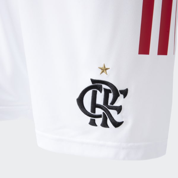 Branco Shorts CR Flamengo 2 AR055