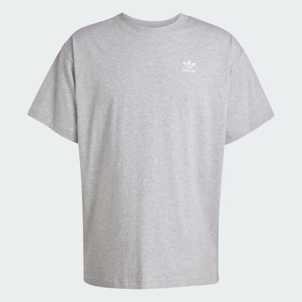 Grey Trefoil Essentials Oversized Tee