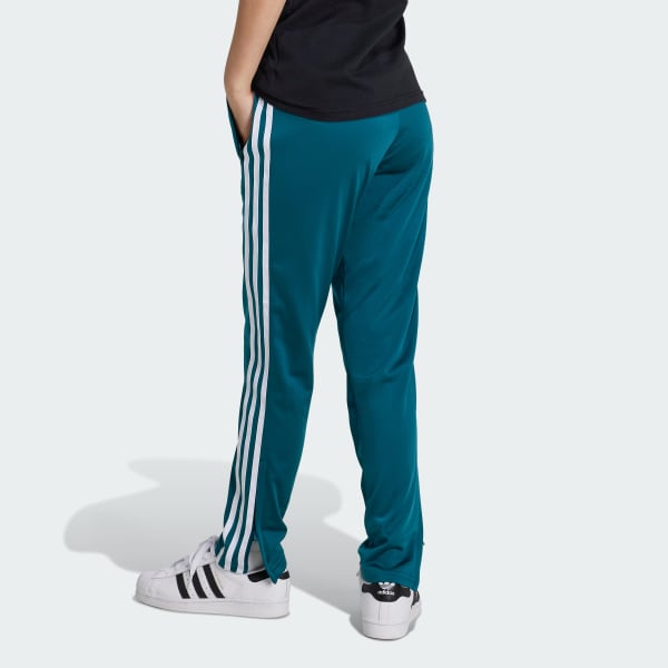 Adidas Zip Hem Recycled Polyester Track Pants Legacy Teal