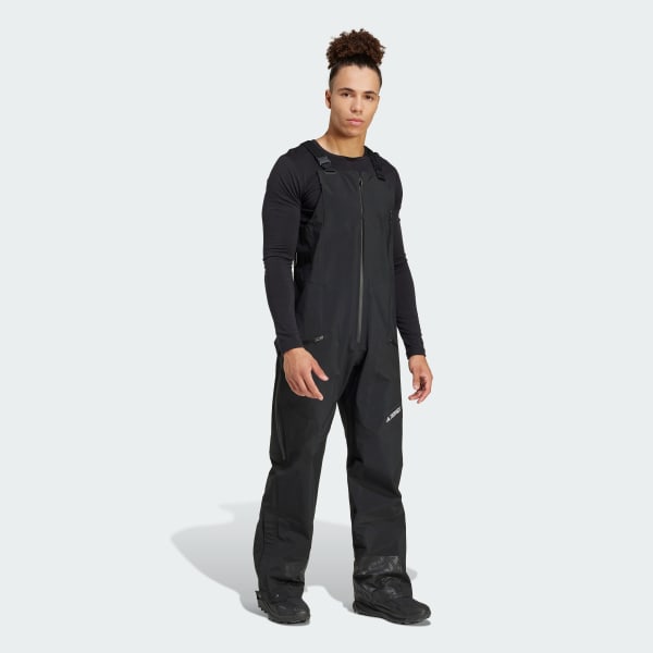 adidas Terrex Techrock 3L GORE-TEX C-Knit Bib Pants - Black