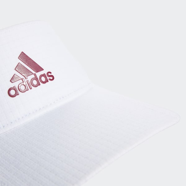 adidas white visor