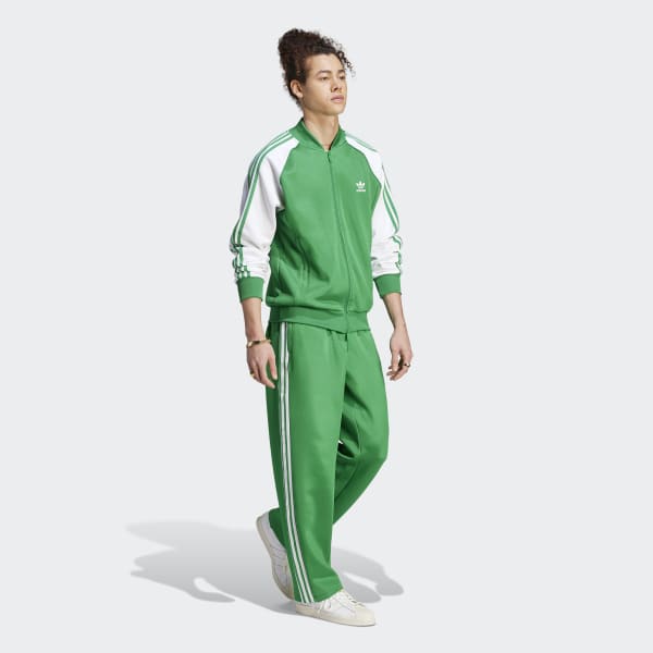 Prata Calça Perna Larga Adicolor Classics+