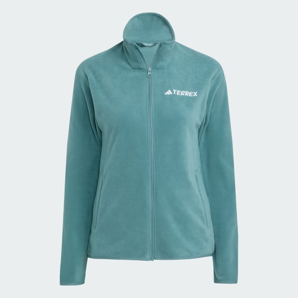 Gronn Multi Essentials Full-Zip Fleece Jakke