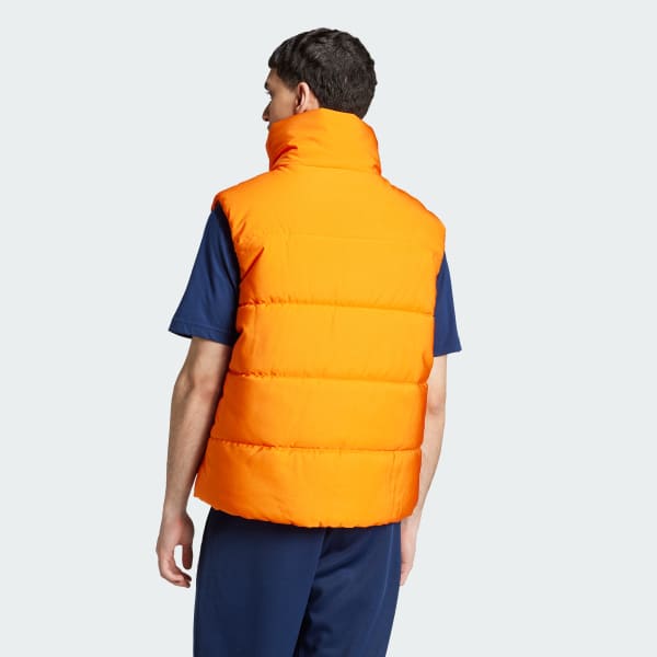Orange Gilet matelassé adidas Originals 70s