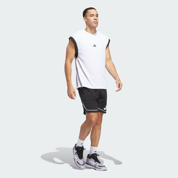 Noir Short adidas Basketball Badge of Sport