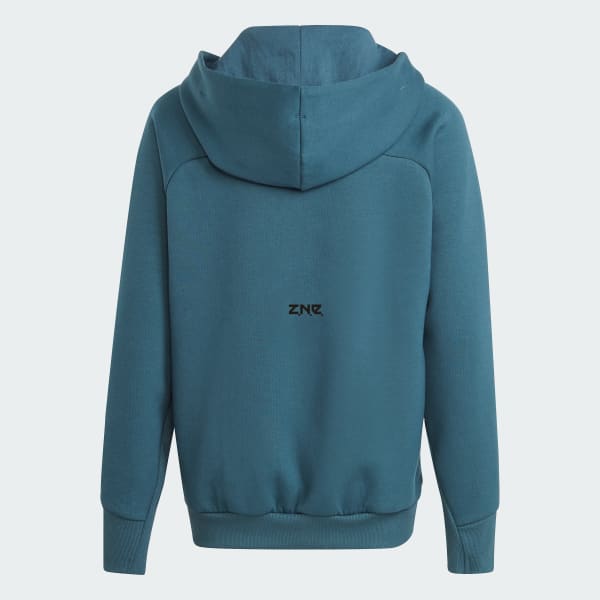 Turquesa Polera adidas Z.N.E. Cierre Frontal para Niños