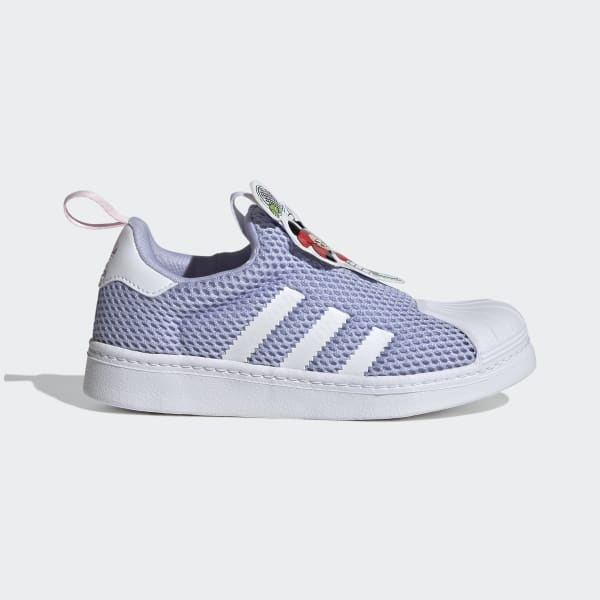 adidas Originals x Disney Mickey Superstar 360 Shoes Kids Purple