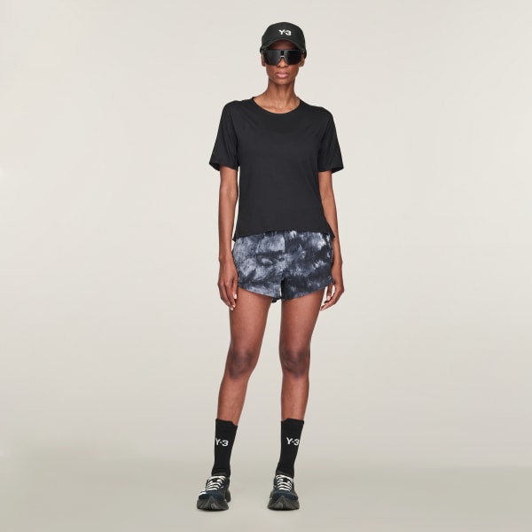 Black Y-3 Running Tee