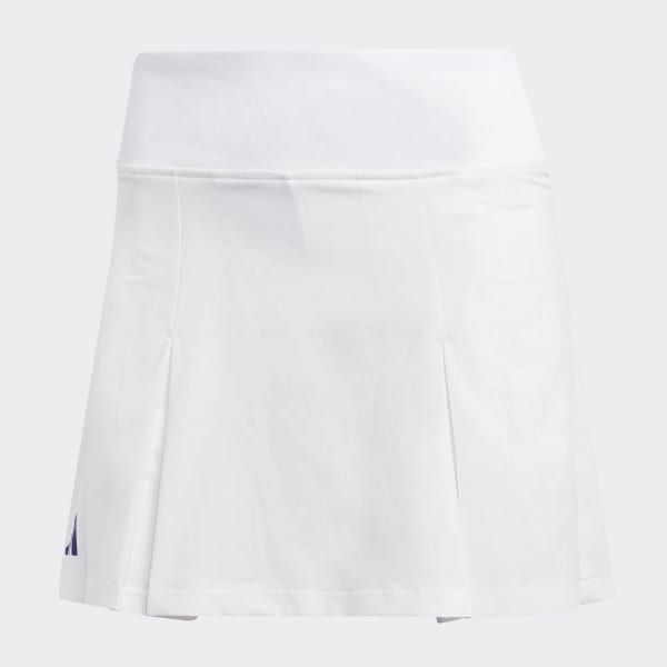 Bianco Gonnellino da tennis Club Pleated