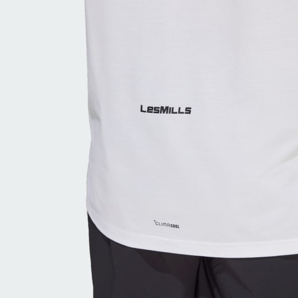 アディダス Les Mills グラフィック 半袖Tシャツ - ホワイト