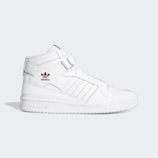 adidas forum mid white