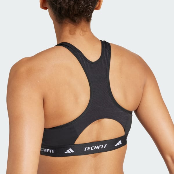 Adidas techfit padded bra cheap