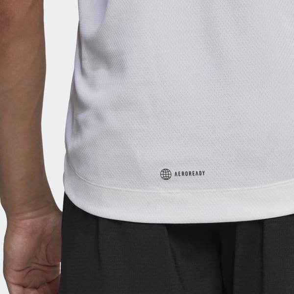 Λευκό HIIT Spin Training Tank Top WU842