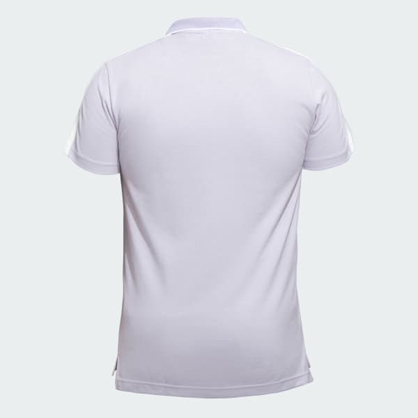 Purple Cut Pile Polo T-Shirt