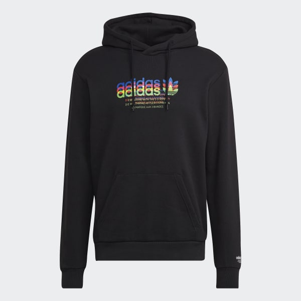 Schwarz Hyperreal Hoodie VA056