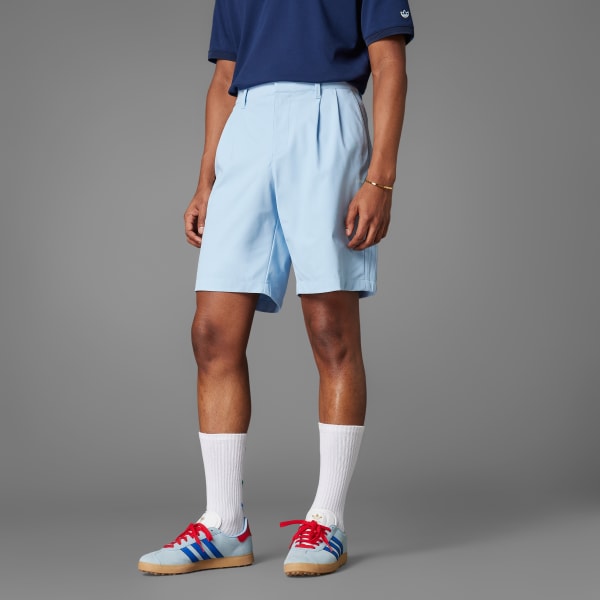 Blue 오리지널스 트위스트니트 플리티드 쇼츠