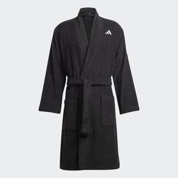 アディダス　新品adidas Bathrobe Cotton100% 高品質 Bathrobe_Black_JG5823_db01_00_
