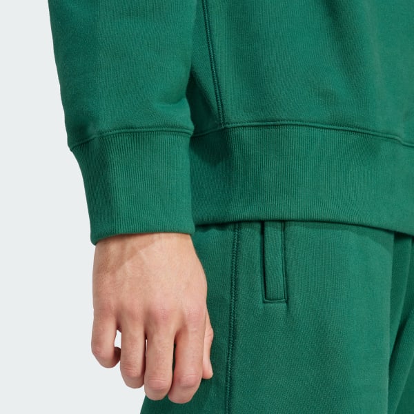 Verde Sudadera Adicolor Contempo Crew French Terry