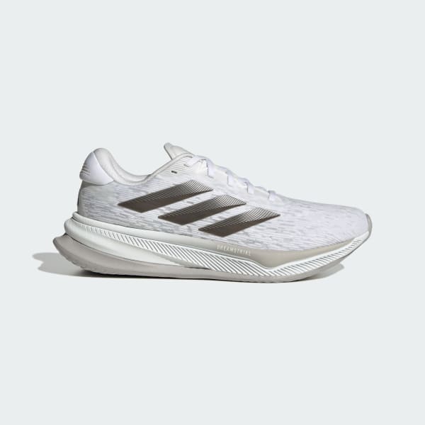 White Supernova Comfortglide Running Shoes