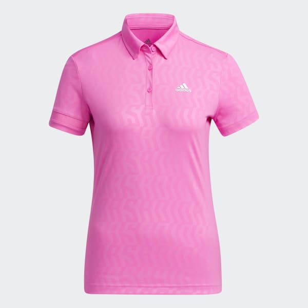 Pink adidas polo shirts outlet