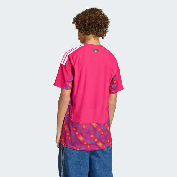 Rosa Jersey de arquero local Selección Nacional de México 26 para niños